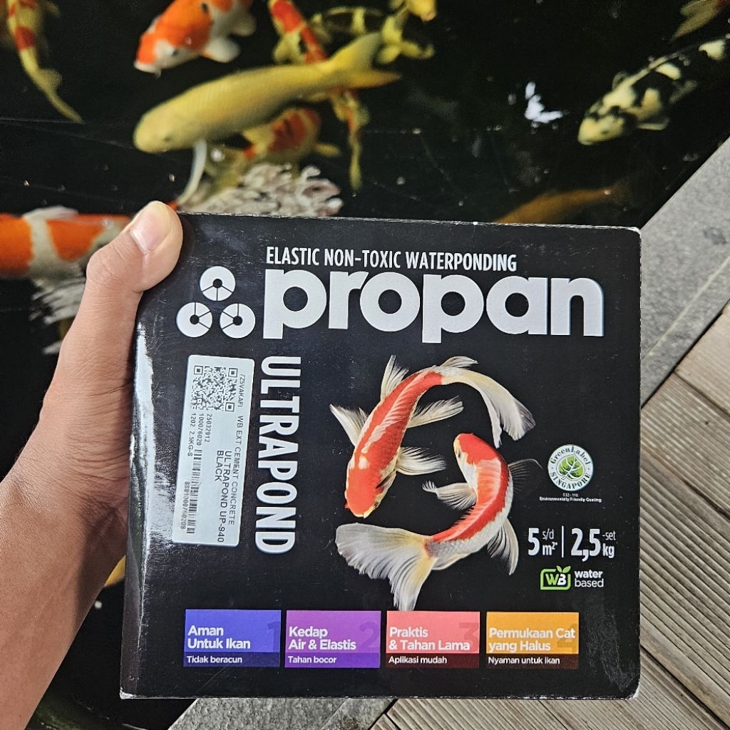 Propan cat kolam ikan ultrapond 2.5 kg