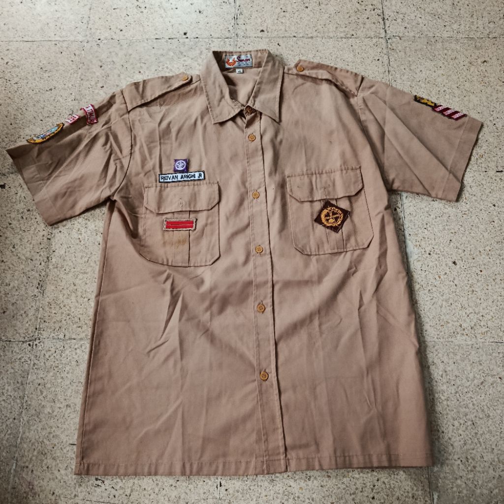 preloved baju pramuka merk sunan / FES
