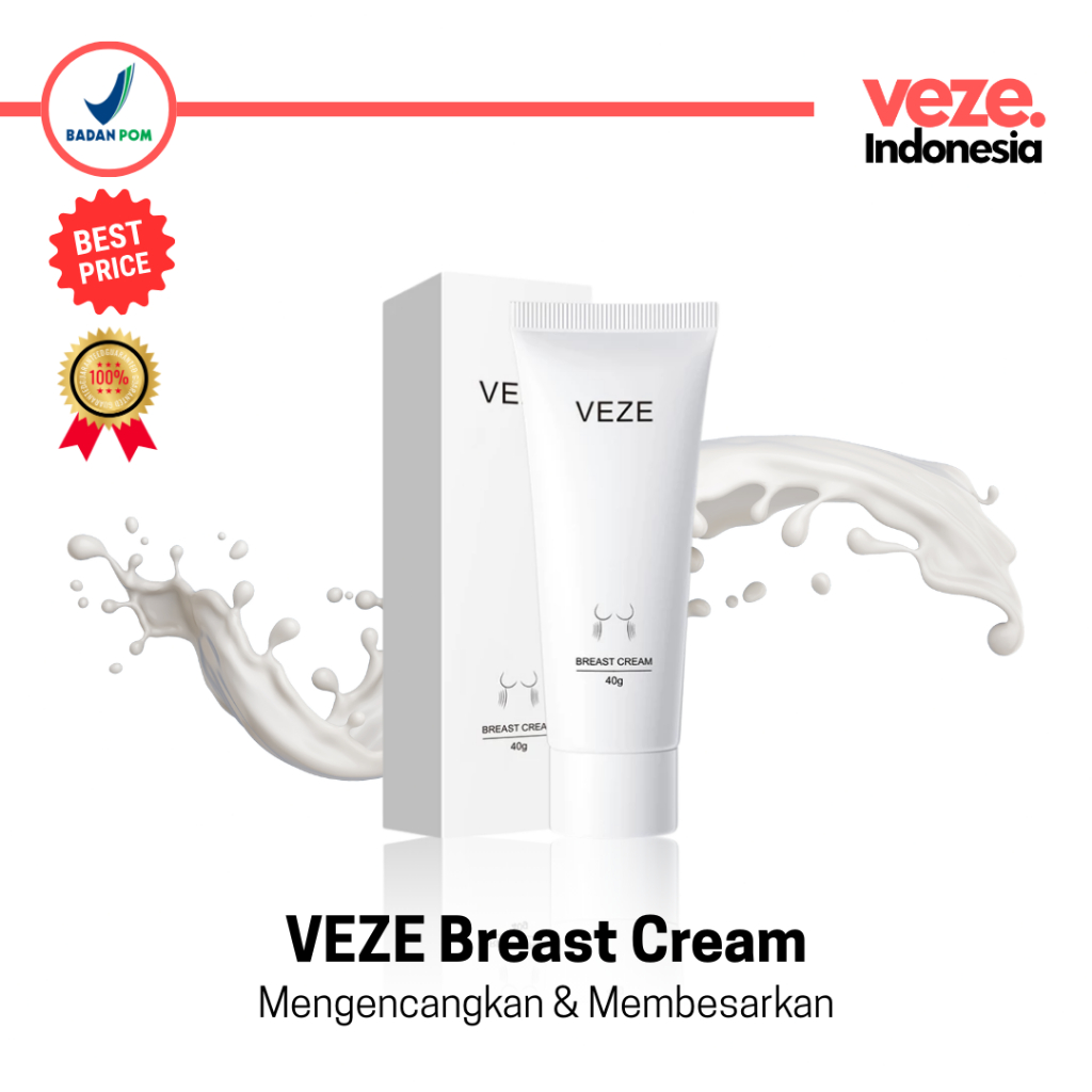 VEZE Breast Cream - Pengencang Pembesar Payudara Terbaik – 40g