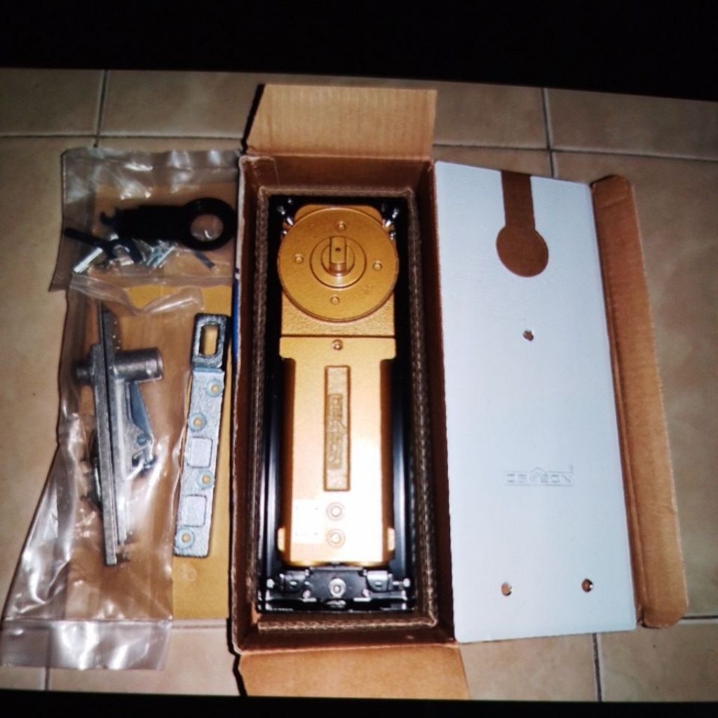 Floorhinge Dekson 84 komplit stang