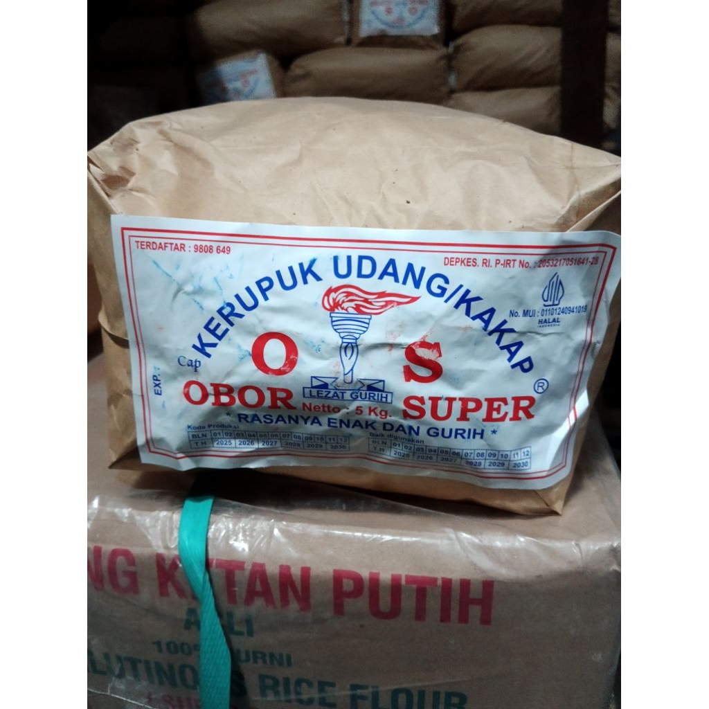 

Kerupuk Obor Super 5kg