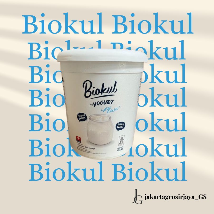 

BIOKUL STIRRED YOGURT PLAIN 1 LITER (1000 ML)