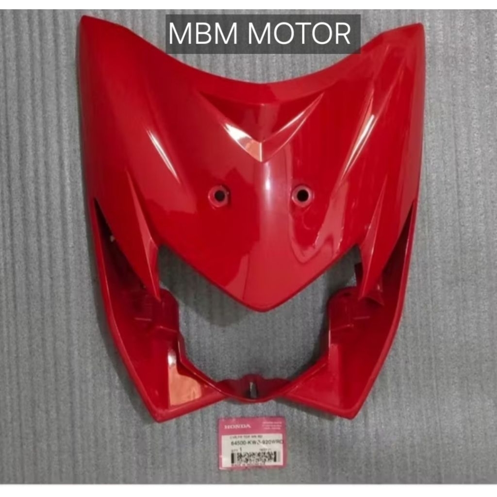COVER PANEL DADA DASI TEMENG DEPAN HONDA BLADE LAMA OLD MERAH ORI AHM 64500-KWB-920WRD