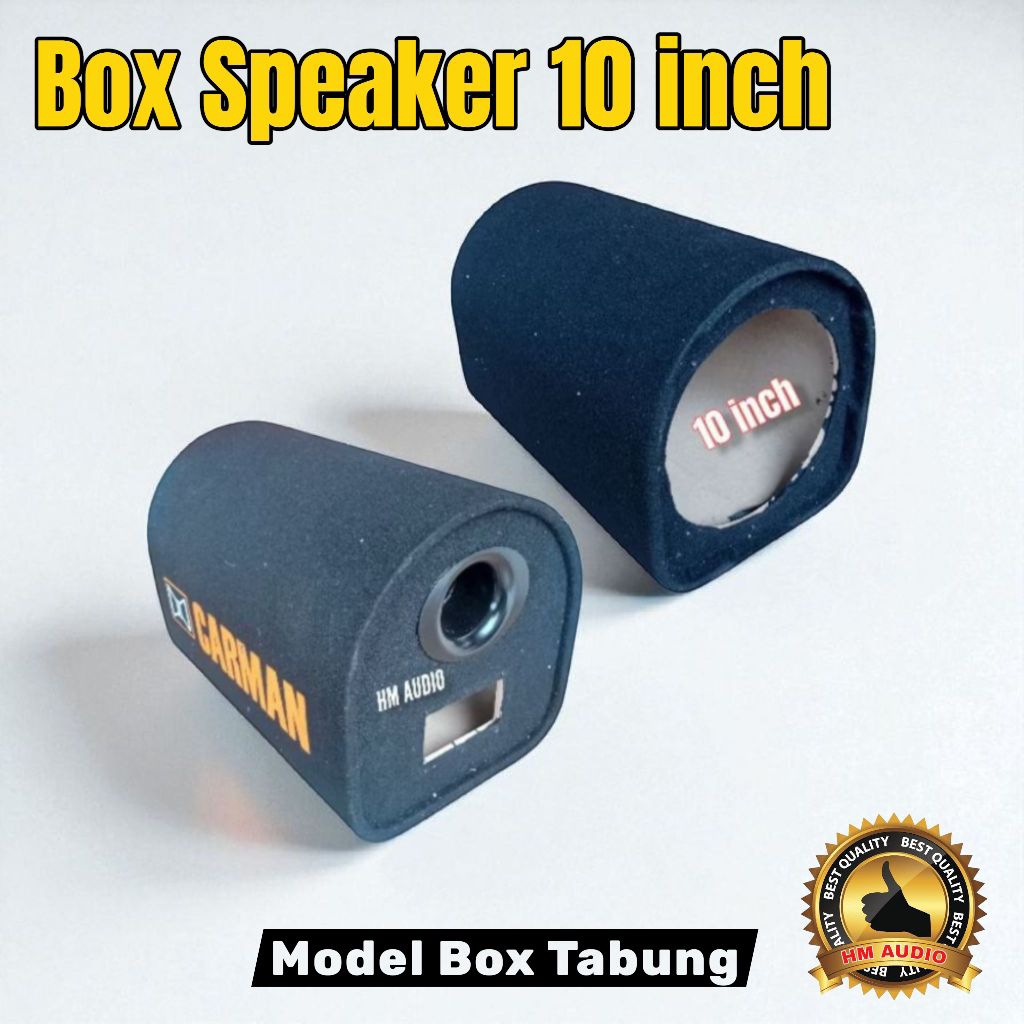 Box Speaker Subwoofer 10 inch Box Speaker 10 inch Basstube tabung