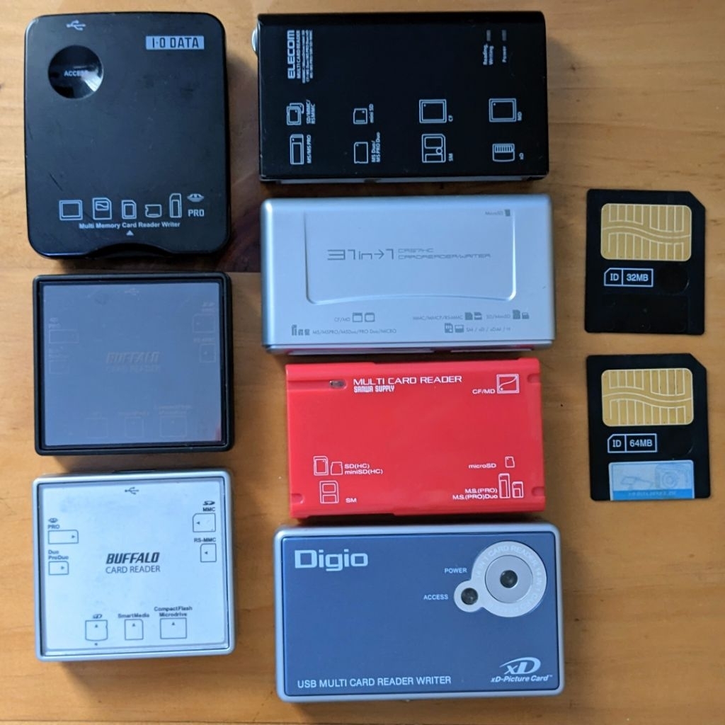 smart media card reader smartmedia