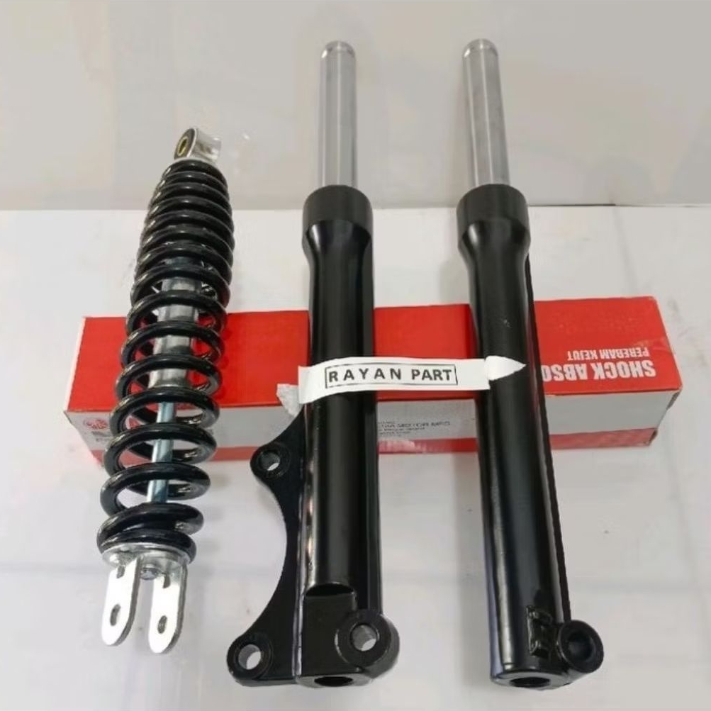 sok depan tabung komplit+belakang mio new mio smile mio sporty mio j sepasang