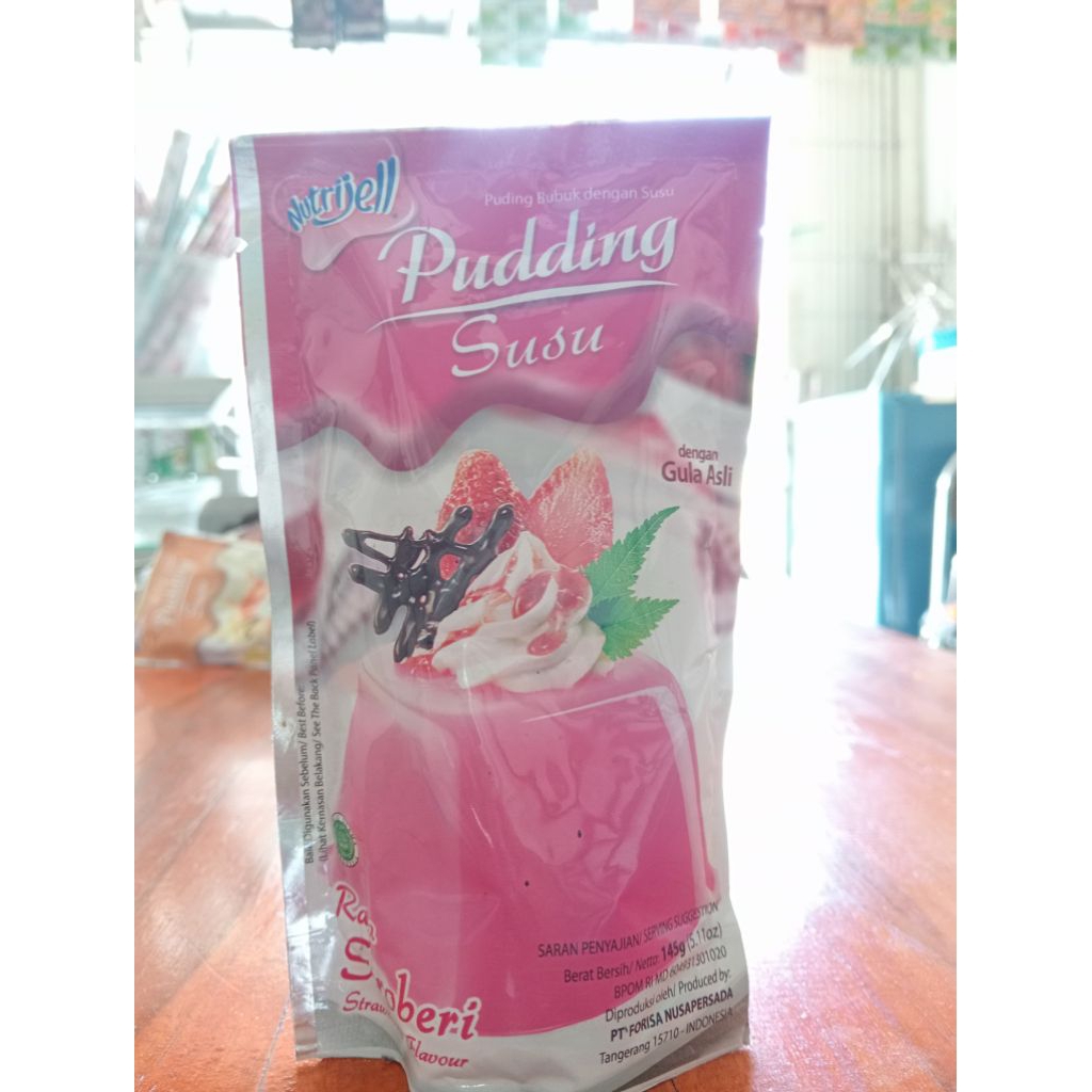 

Nutrijel Puding Susu Strawberry 145gr