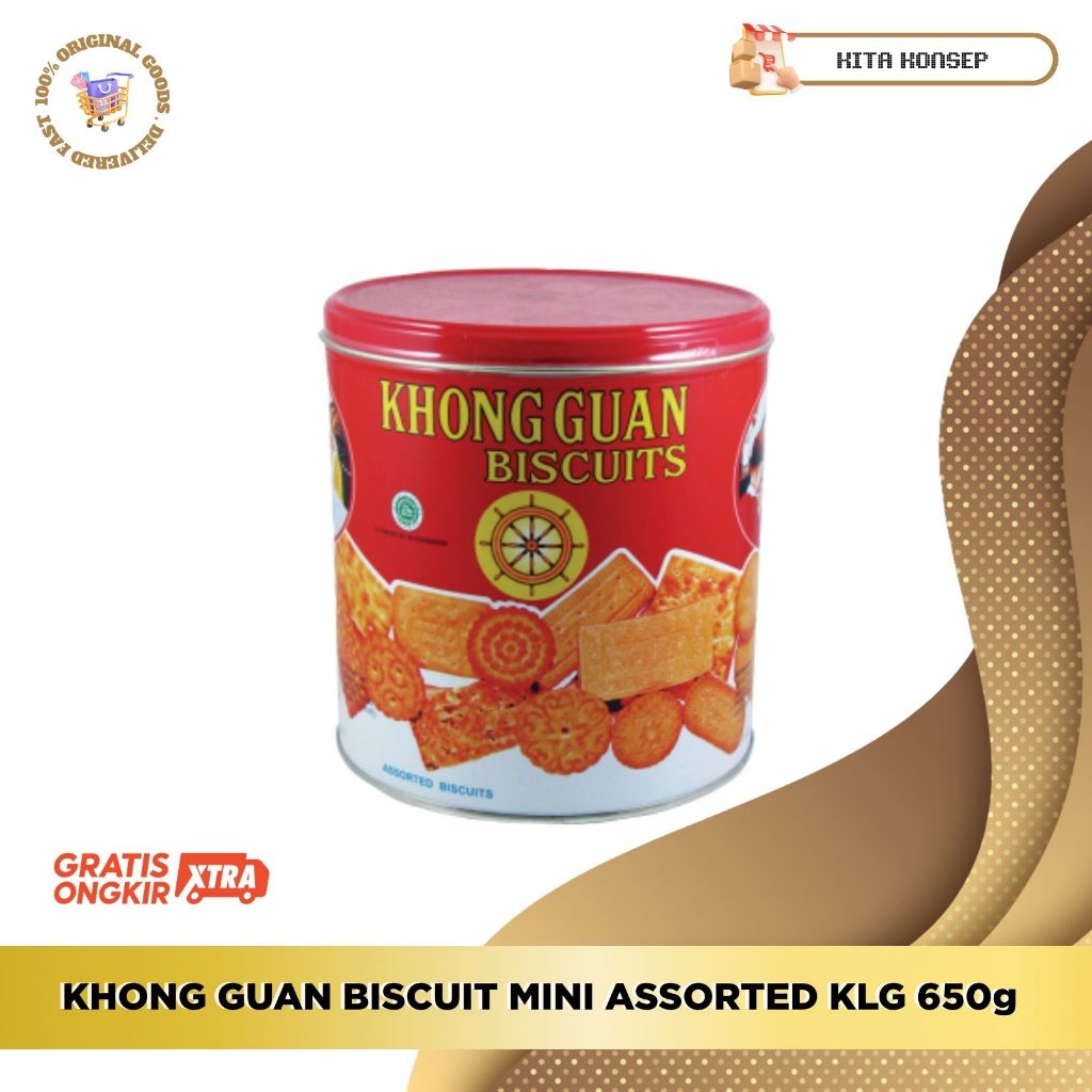 

KHONG GUAN BISCUIT MINI ASSORTED KLG 650g