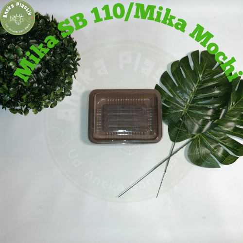 [50PCS] Mika SB 110 Uk 12x9x4 cm / Mika Kue SB110 / Mika Kue kotak kecil/ Mika Kue Roti Jajan Wadah 