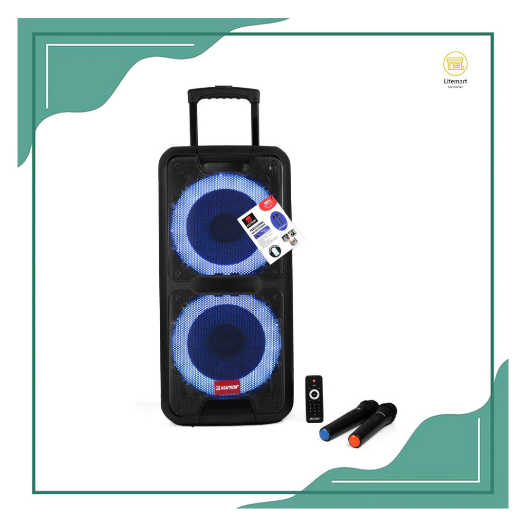 ASATRON SPEAKER PORTABLE 10" CHAMPION