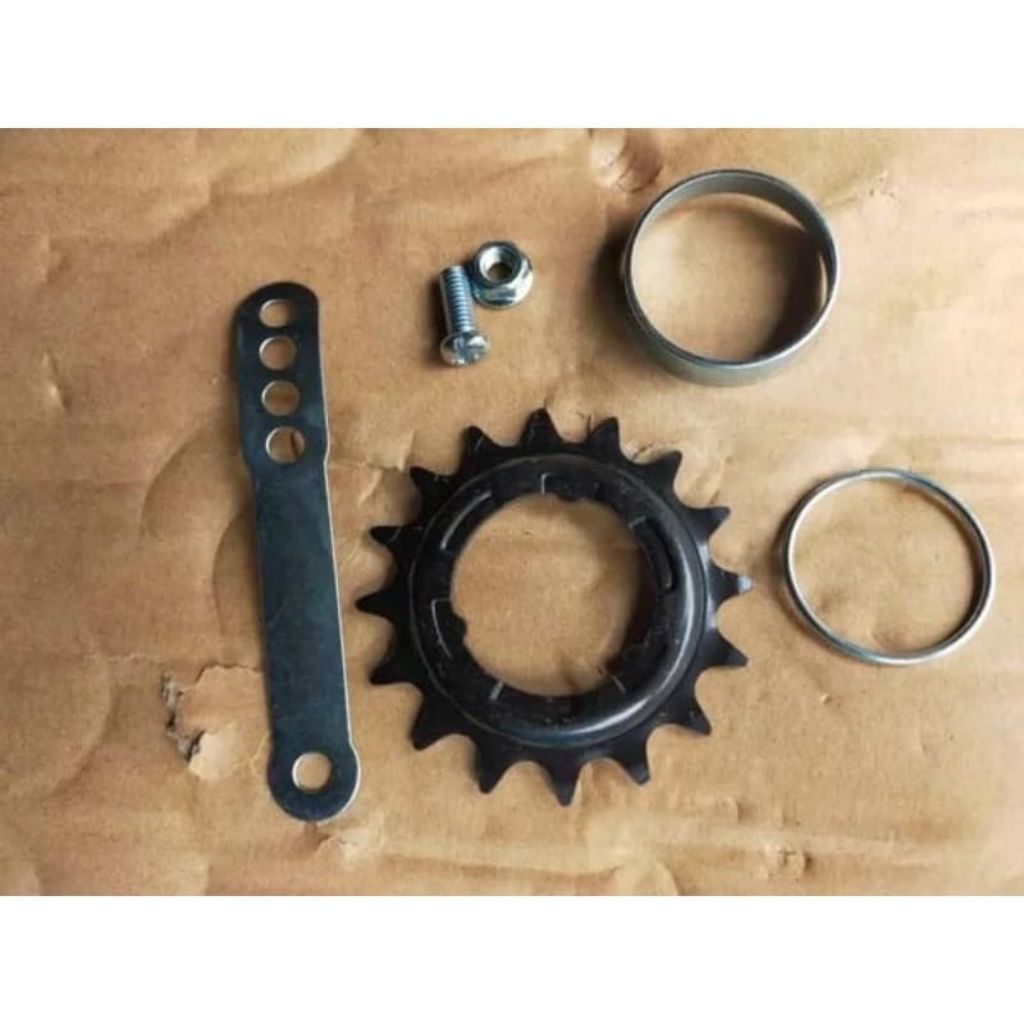 gear torpedo/ cog coaster brake 16t dan 18t