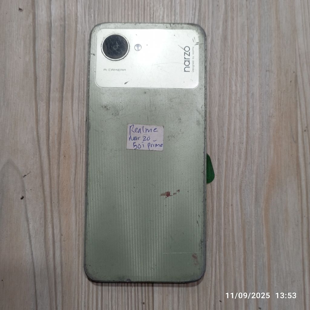 Mesin Realme Narzo 50i Prime RMX3506 | Mesin Mati Perawan Unit