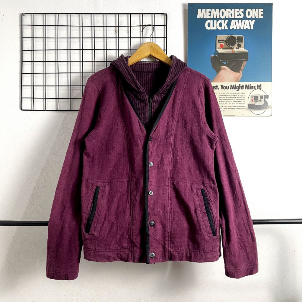 JAKET TK JAPAN REVERSIBLE BOLAK BALIK SECOND ORIGINAL, JAKET PRIA, JAKET WANITA, HOODIE PRIA, HOODIE