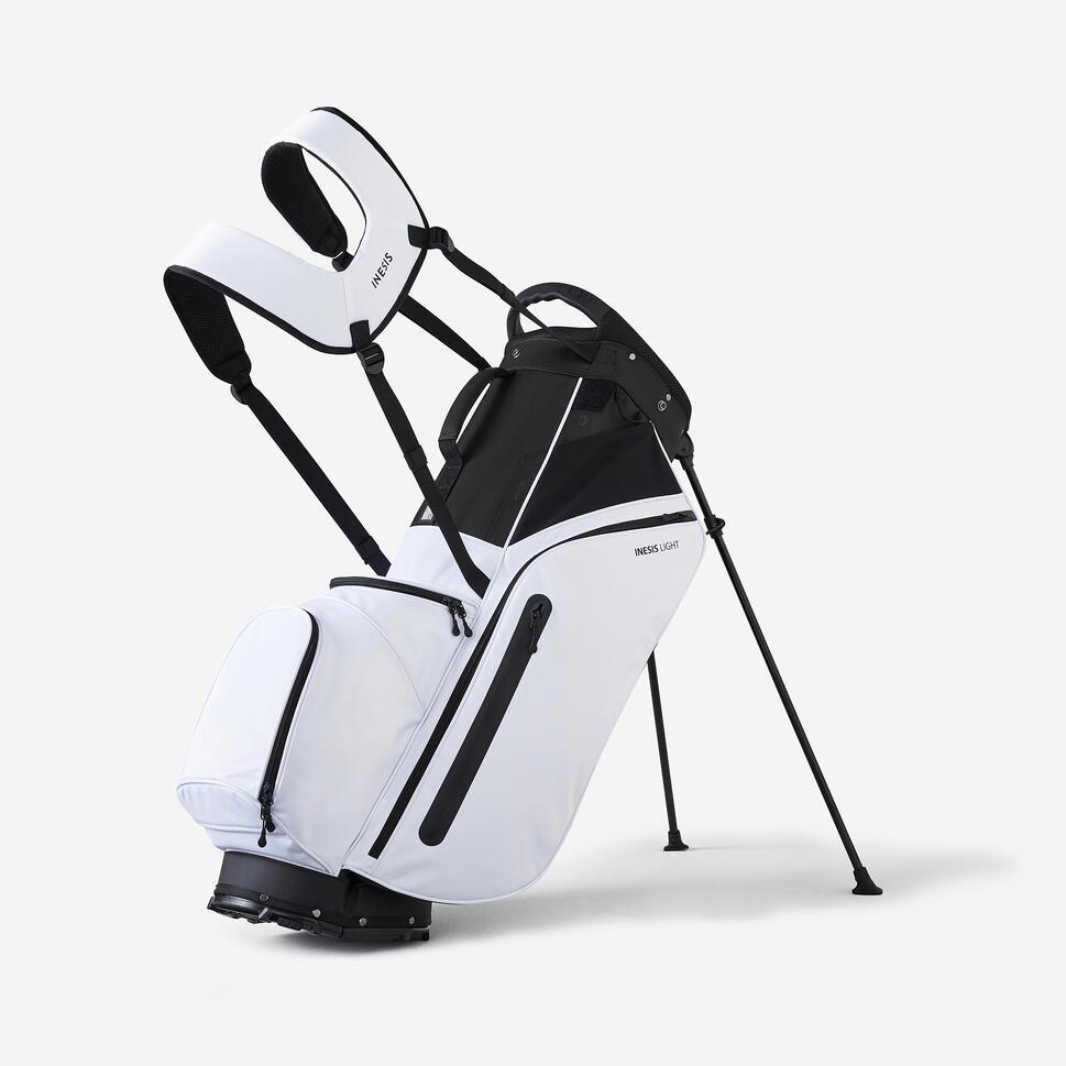 Decathlon INESIS Tas Stand Bag Golf Inesis Light  Putih - 8798842