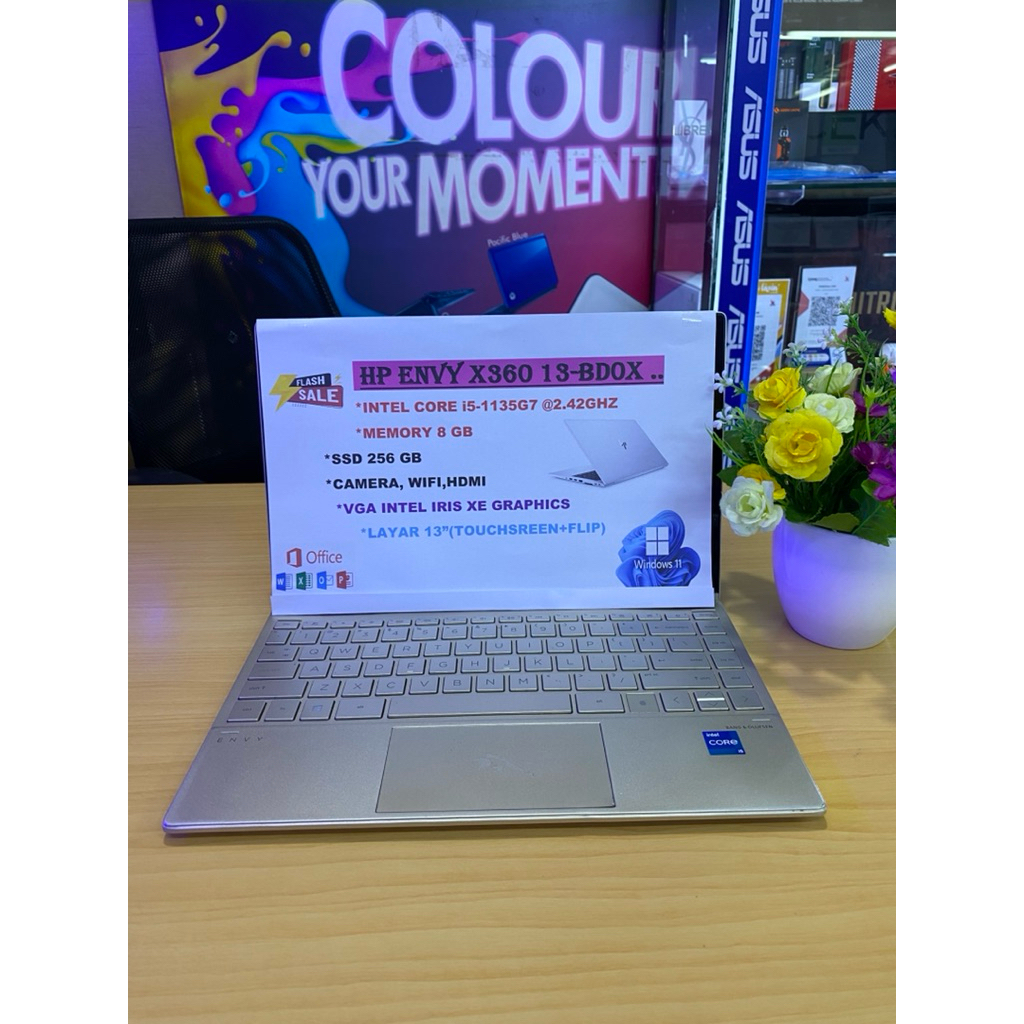 HP ENVI X360 13-BD0X core i5 gen 11