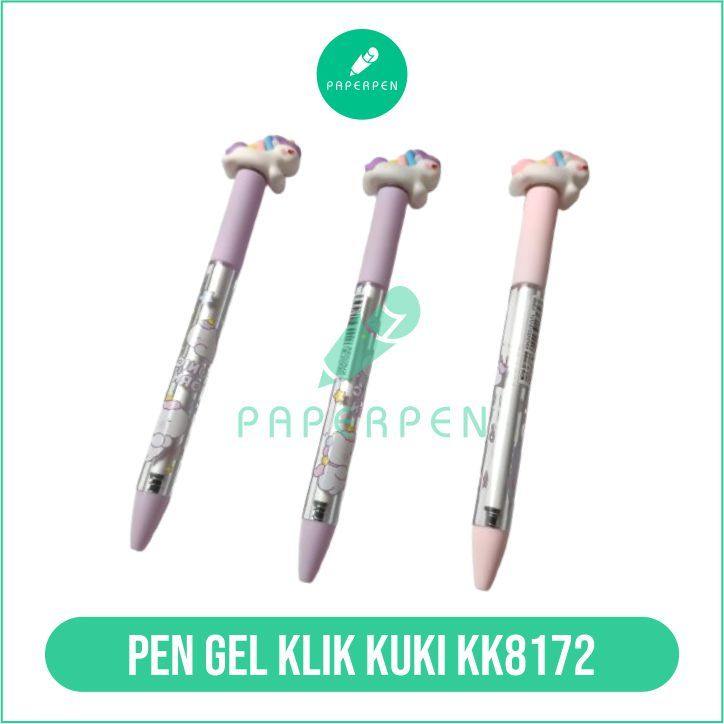 

PEN GEL KUKI UNICORN / KUDA PONY BULPEN KLIK [KK8172]