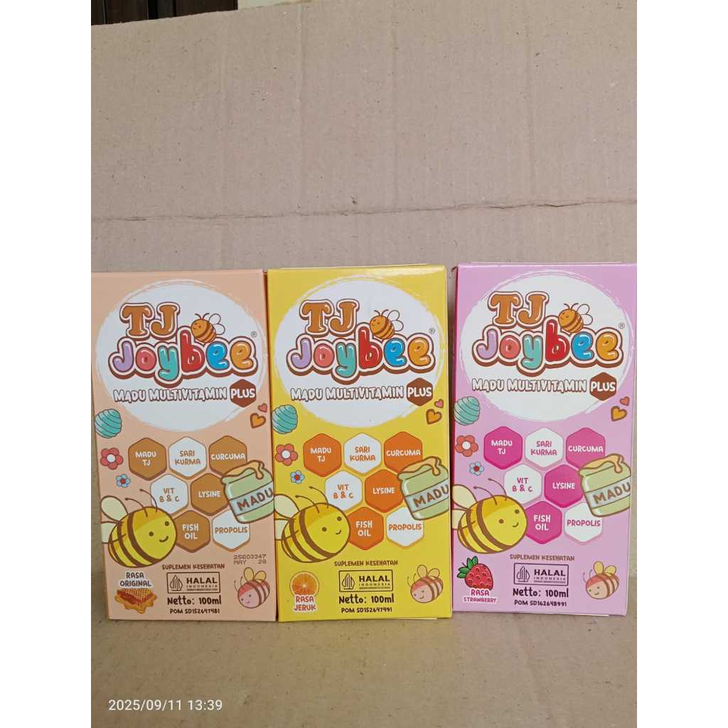 

Madu TJ Joybee plus Propolis | Madu Multivitamin Anak Joybee