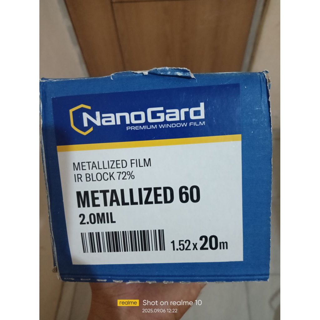 KACA FILM SILVER/SPARTA/KTT NANOGARD60%