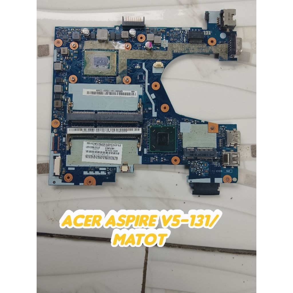 Motherboard laptop Acer Aspire V5-131/Rusak bahan servis
