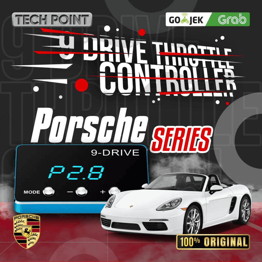 9 Drive Porsche Boxster Race Chip Piggyback Throttle Controller Remap
