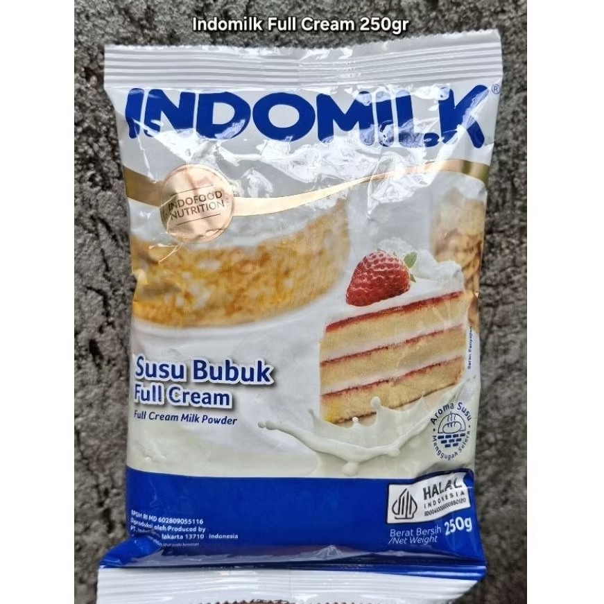 

INDOMILK FULL CREAM BUBUK 250GR