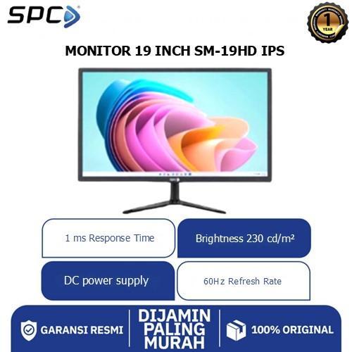 SPC MONITOR 19 INCH SM-19HD IPS HD 720P 1MS60HZ1Y