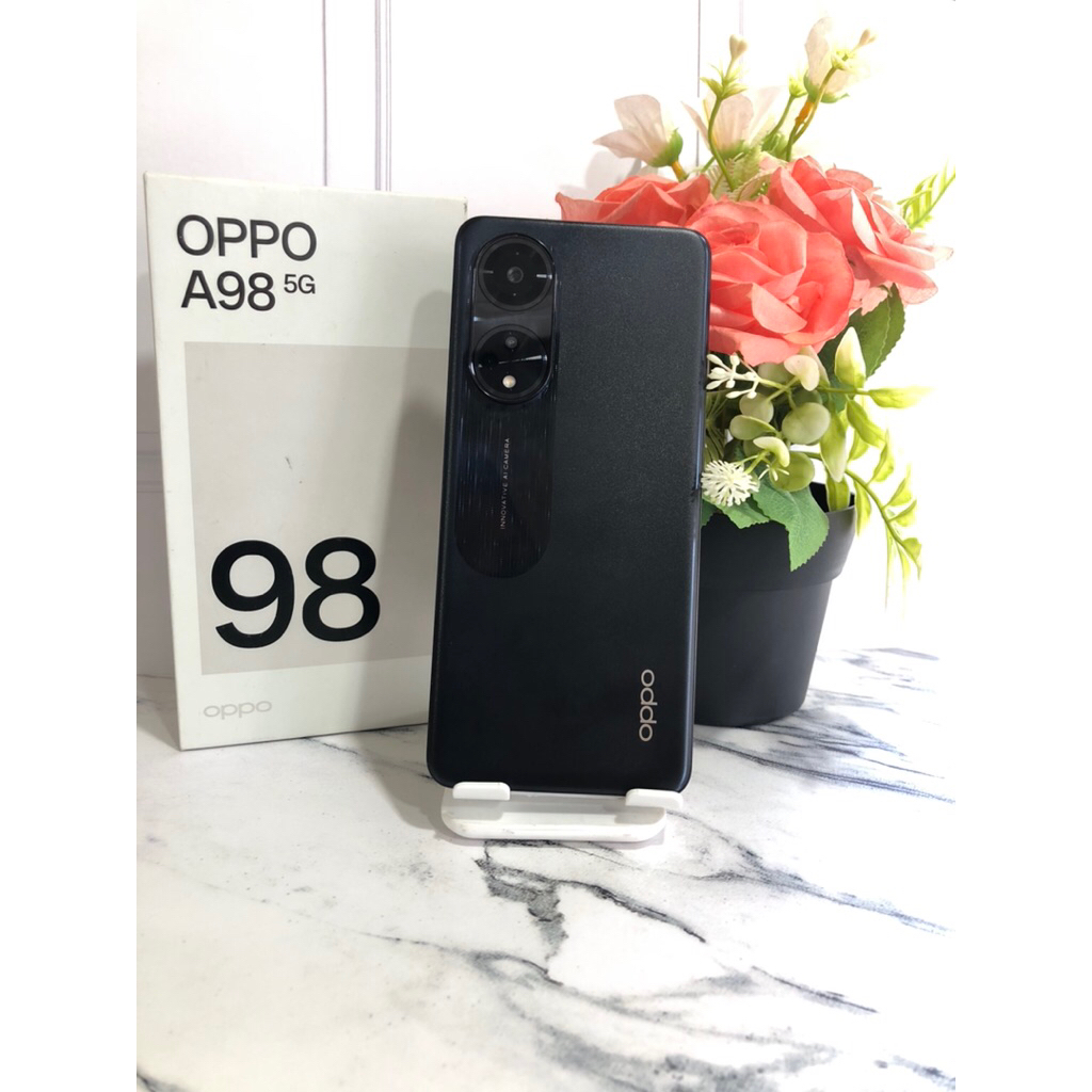 oppo a98 5G 8/256 second fullset
