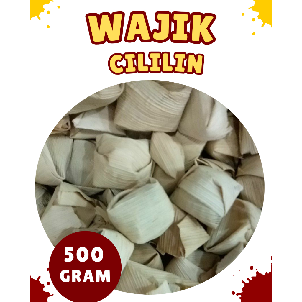 WAJIK WAJIT CILILIN DAUN JAGUNG - 500 Grm - 1 Kg