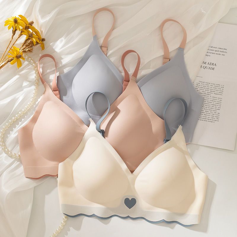 new product hot deals clickbra br2151 bra bh seamless sexy tanpa kawat tali adjust motif love