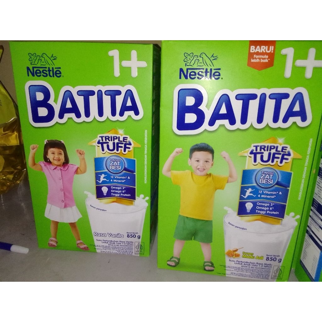 

Susu Batita 1+ 850 gram rasa Madu / Vanila