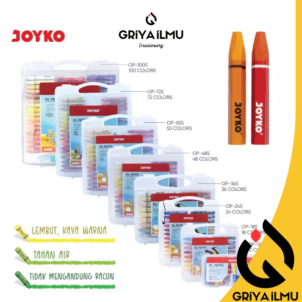 

Krayon/Oil Pastel JOYKO (026017)/(026037)/(026018)/(026020)/(026021)