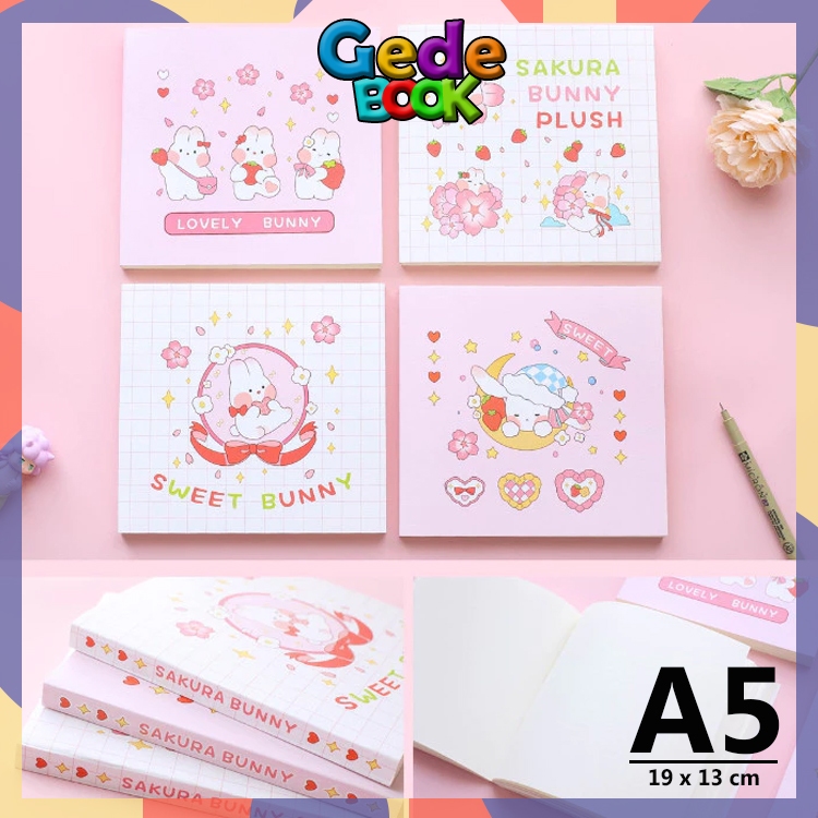 

Buku Sketsa 92 Lembar Buku Gambar Anak Polos 24K Drawing Book Sketchbook Ukuran 18 x 17 cm Tebal