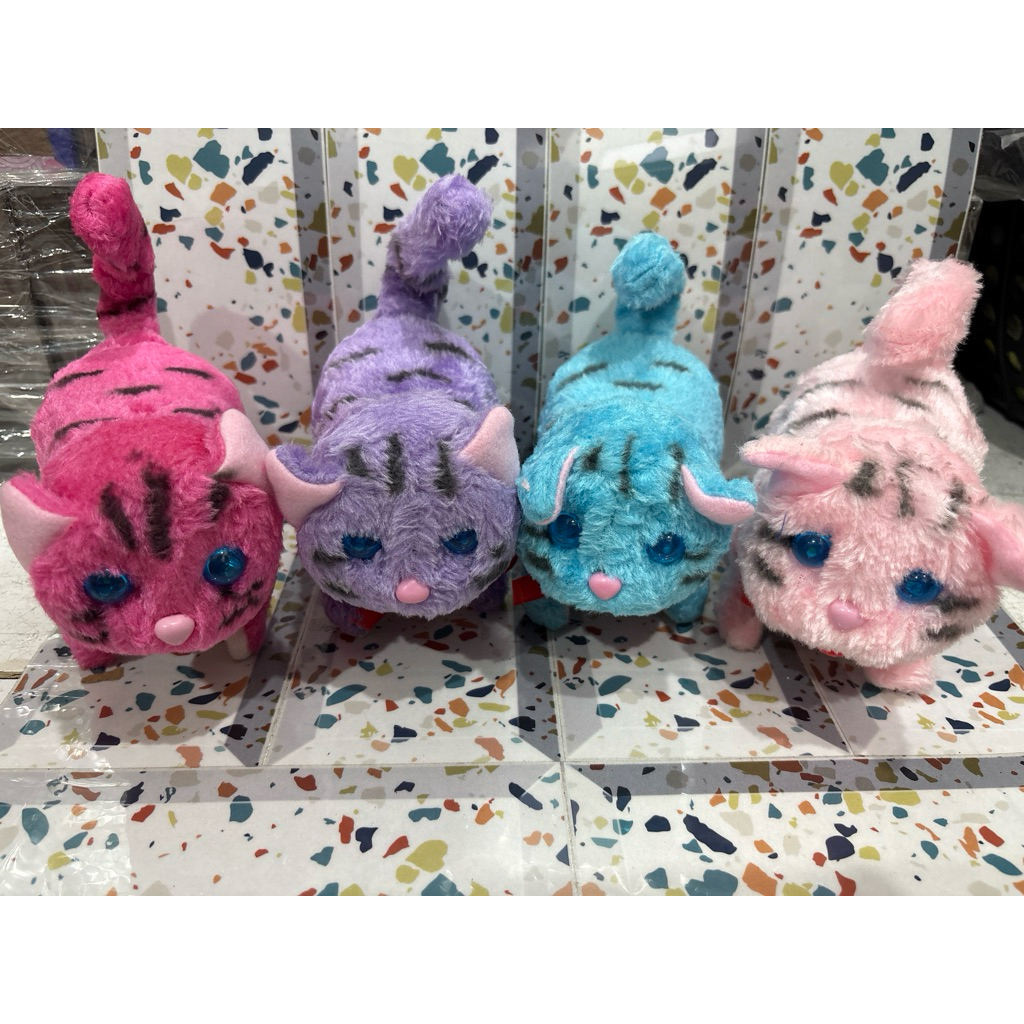 MAINAN KUCING BATRE/MAINAN EDUKASI ANAK/MAINAN KUCING JALAN