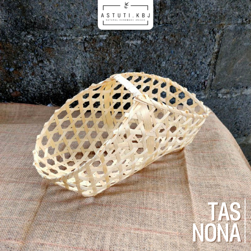 TAS NONA KERANJANG BAMBU ANYAM PREMIUM | kerajinan bambu | tas anyam | hampers | hantaran |packaging