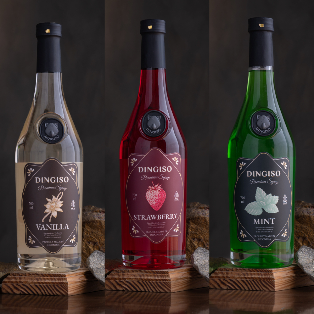 

Dingiso Premium Syrup / Artisan Syrup / Sirup Manis