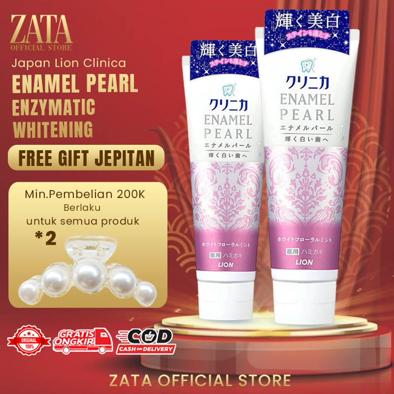 Japan Lion Clinica Enamel Pearl Enzymatic Whitening  l Lion Japan Clinica Enamel Pearl Enzymatic Whi