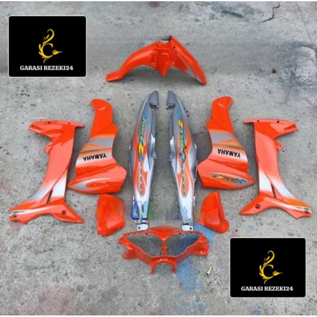 GARASI REZEKI24|Cover body halus fulset Yamaha Jupiter z new Burhan Jupiter z new Burung hantu warna