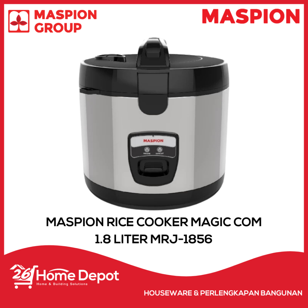 MASPION Rice Cooker Magic Com 1,8 Liter MRJ 1856