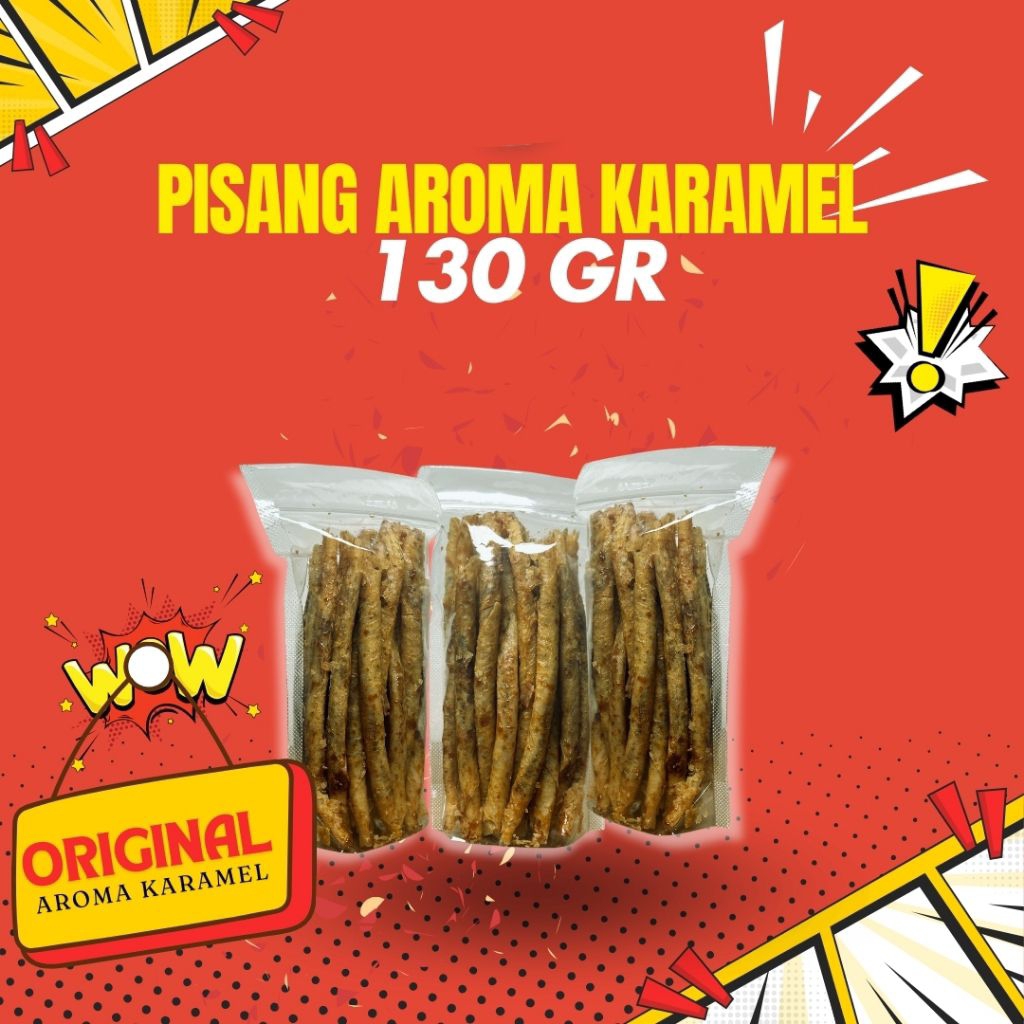 

PISANG AROMA KARAMEL 130 GR