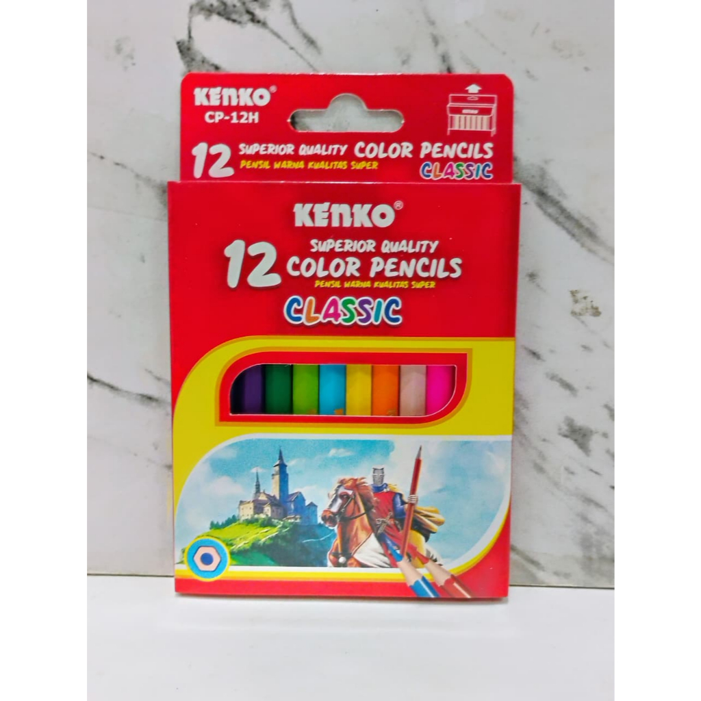 

KENKO PENSIL WARNA 12 PENDEK CLASIC