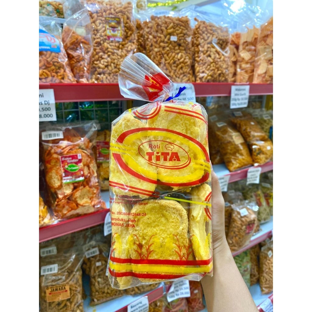 

Bagelan Tita Roti Kering 1 Pack