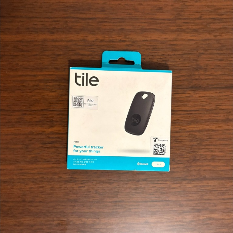 Tile Pro Bluetooth Tracker Black