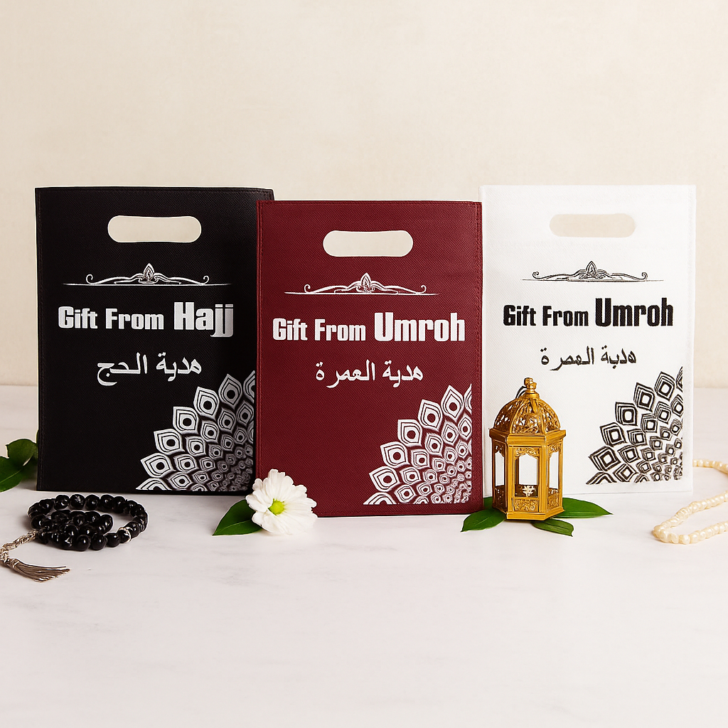 

Tas Goodie Bag | Tas Oleh-Oleh Haji & Umroh