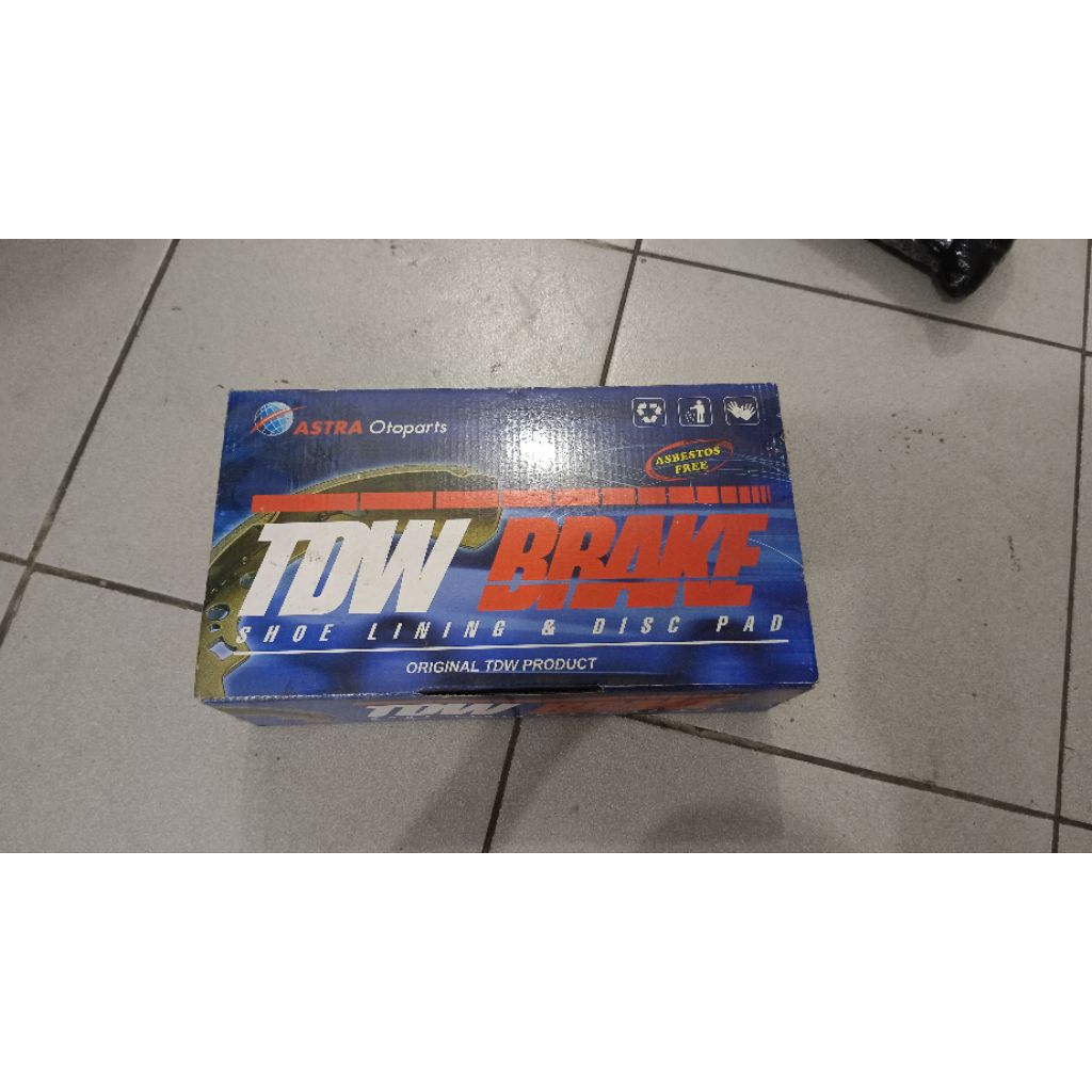 Kampas Rem Sepatu Rem Innova Belakang TDW