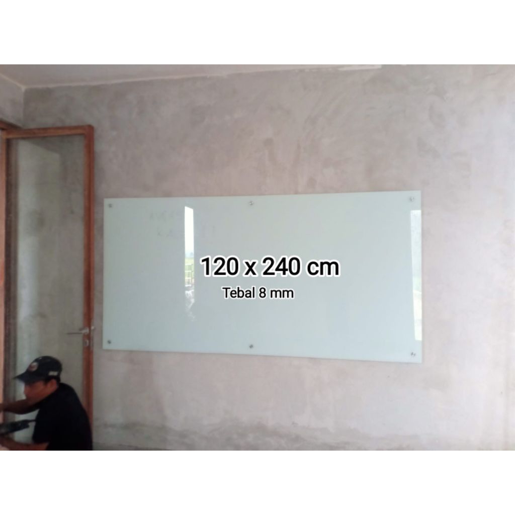 

Glassboard 120 x 240 cm tebal 8 mm