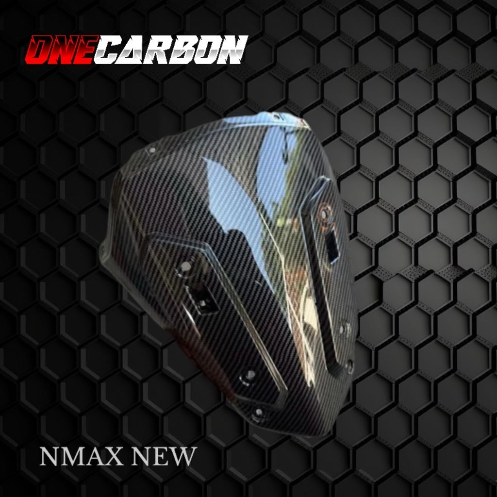 COVER WINSHIELD N MAX NEW BLACK CARBON Cover dasi nmax carbon nmax new carbon VARIASI27