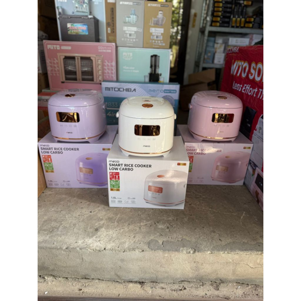 rice cooker mecoo low carbo 1,8 LT | smart rice cooker