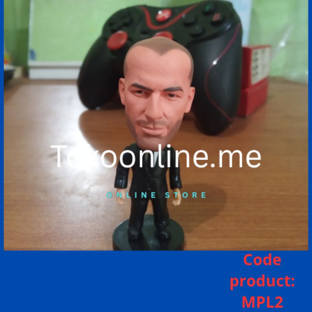 ACTION FIGURE MINIATUR PELATIH ZIDANE | MPL2
