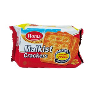

ROMA CRACKERS SWEET MALKIST PCK 105g ( BELI BANYAK MAKIN MURAH )