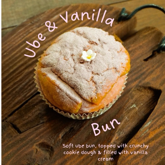 

Ube & Vanilla Bun